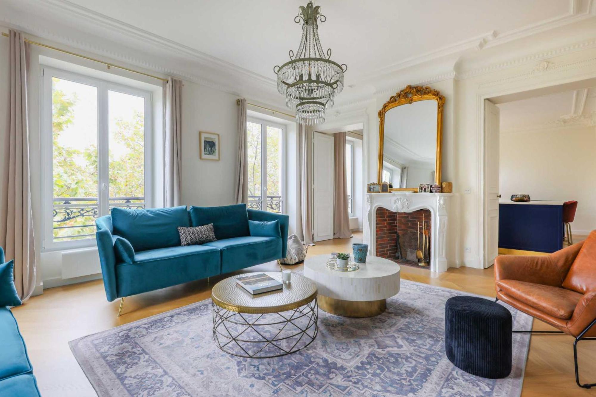 Luxurious - 4br-10p- Ternes-pereire Appartement Parijs